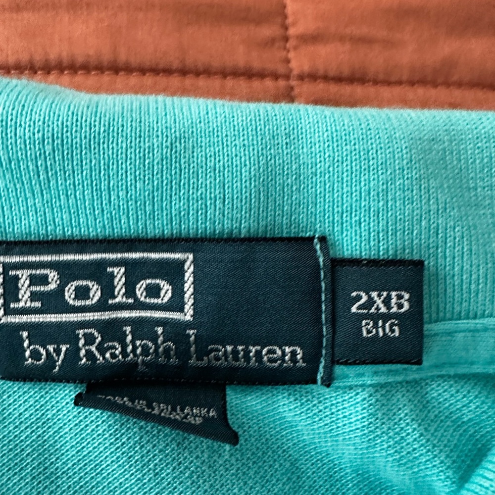 Polo by Ralph Lauren Aqua Knit Polo Shirt